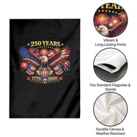 USA 250th Anniversary Eagle Garden Flag 4th July Independence Day Patriotic USA Flag