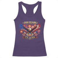 USA 250th Anniversary Eagle Racerback Tank Top 4th July Independence Day Patriotic USA Flag