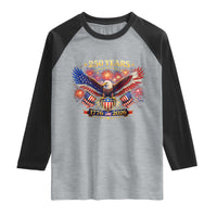 USA 250th Anniversary Eagle Raglan Shirt 4th July Independence Day Patriotic USA Flag