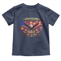 USA 250th Anniversary Eagle Toddler T Shirt 4th July Independence Day Patriotic USA Flag