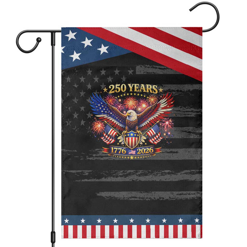 USA 250th Anniversary Eagle Garden Flag 4th July Independence Day Patriotic USA Flag
