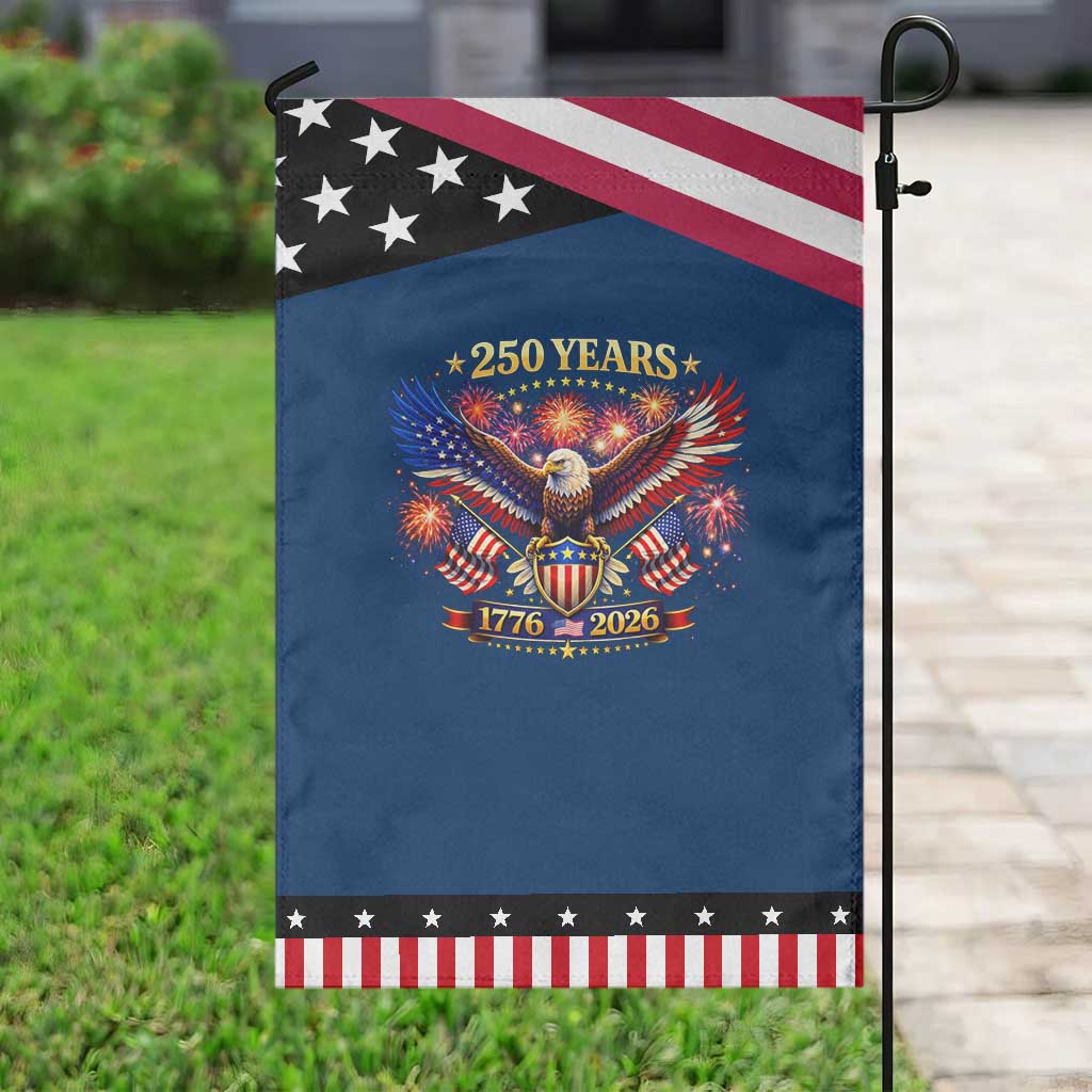 USA 250th Anniversary Eagle Garden Flag 4th July Independence Day Patriotic USA Flag