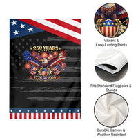 USA 250th Anniversary Eagle Garden Flag 4th July Independence Day Patriotic USA Flag