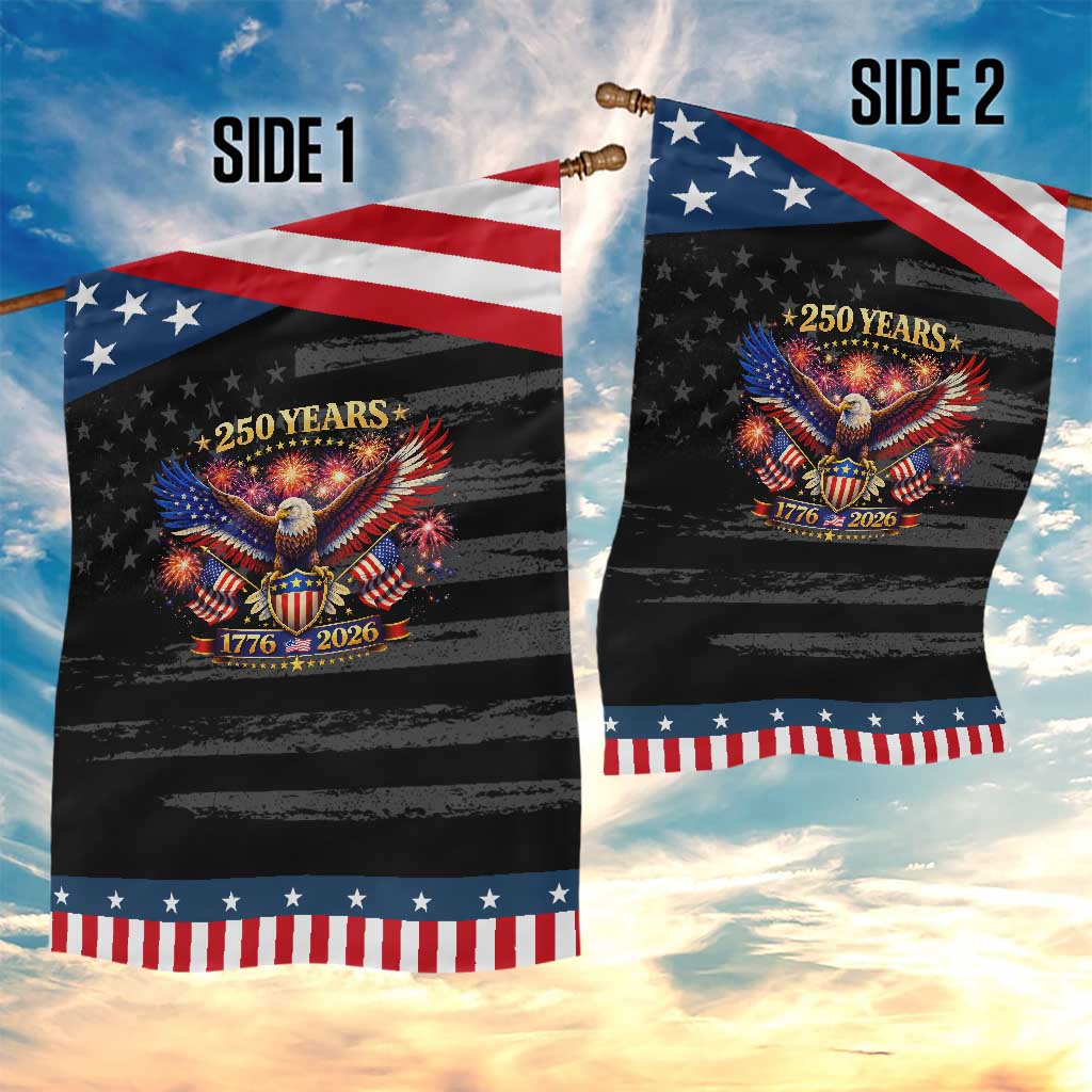 USA 250th Anniversary Eagle Garden Flag 4th July Independence Day Patriotic USA Flag