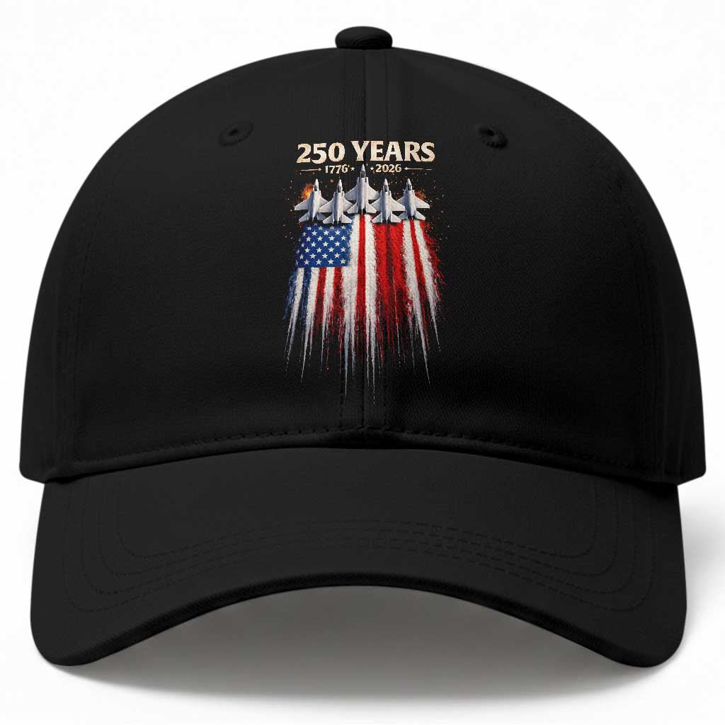 250 Years Anniversary Baseball Cap Usa American Flag 1776 2026 Patriotic Independence Day 4th July