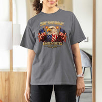 250th Anniversary T Shirt For Women United States 250 Years Birthday 1776 2026 Eagle USA Flag