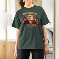 250th Anniversary T Shirt For Women United States 250 Years Birthday 1776 2026 Eagle USA Flag