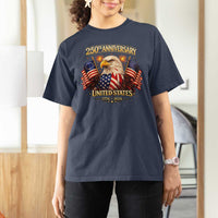 250th Anniversary T Shirt For Women United States 250 Years Birthday 1776 2026 Eagle USA Flag