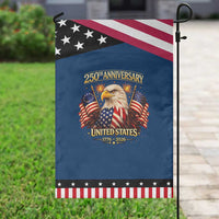 250th Anniversary Garden Flag United States 250 Years Birthday 1776 2026 Eagle USA Flag