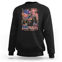 Bigfoot 250th Anniversary Sweatshirt USA Independence 250 Years Of Freedom 1776 2026 Patriotic Flag