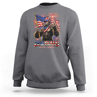 Bigfoot 250th Anniversary Sweatshirt USA Independence 250 Years Of Freedom 1776 2026 Patriotic Flag