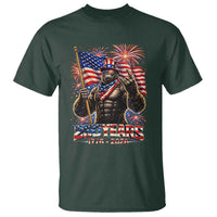 Bigfoot 250th Anniversary T Shirt USA Independence 250 Years Of Freedom 1776 2026 Patriotic Flag