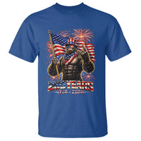 Bigfoot 250th Anniversary T Shirt USA Independence 250 Years Of Freedom 1776 2026 Patriotic Flag