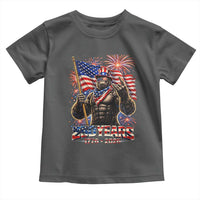 Bigfoot 250th Anniversary Toddler T Shirt USA Independence 250 Years Of Freedom 1776 2026 Patriotic Flag