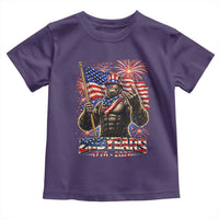 Bigfoot 250th Anniversary Toddler T Shirt USA Independence 250 Years Of Freedom 1776 2026 Patriotic Flag