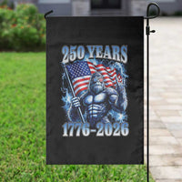Bigfoot 250th Anniversary America Garden Flag 250 Years Of Freedom 4th July 1776 2026 Patriotic Flag