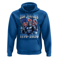Bigfoot 250th Anniversary America Hoodie 250 Years Of Freedom 4th July 1776 2026 Patriotic Flag