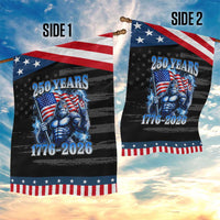 Bigfoot 250th Anniversary America Patriotic Garden Flag 250 Years Of Freedom 4th July 1776 2026 Patriotic Flag