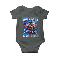 250th Anniversary Yankee Spirit Baby Onesie 1776 2026 Patriotic Tactical Minuteman US Flag