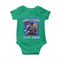 250th Anniversary Yankee Spirit Baby Onesie 1776 2026 Patriotic Tactical Minuteman US Flag