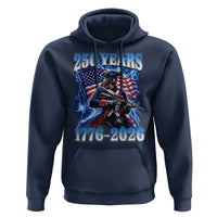250th Anniversary Yankee Spirit Hoodie 1776 2026 Patriotic Tactical Minuteman US Flag
