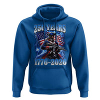 250th Anniversary Yankee Spirit Hoodie 1776 2026 Patriotic Tactical Minuteman US Flag