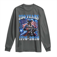 250th Anniversary Yankee Spirit Long Sleeve Shirt 1776 2026 Patriotic Tactical Minuteman US Flag