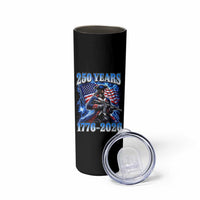 250th Anniversary Yankee Spirit Skinny Tumbler 1776 2026 Patriotic Tactical Minuteman US Flag