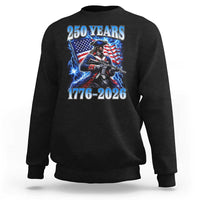 250th Anniversary Yankee Spirit Sweatshirt 1776 2026 Patriotic Tactical Minuteman US Flag
