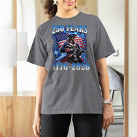 250th Anniversary Yankee Spirit T Shirt For Women 1776 2026 Patriotic Tactical Minuteman US Flag