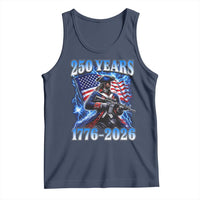 250th Anniversary Yankee Spirit Tank Top 1776 2026 Patriotic Tactical Minuteman US Flag
