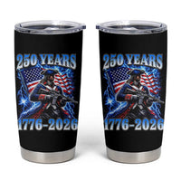 250th Anniversary Yankee Spirit Tumbler Cup 1776 2026 Patriotic Tactical Minuteman US Flag