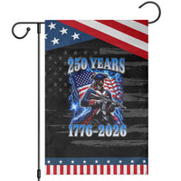 250th Anniversary Yankee Spirit Garden Flag 1776 2026 Patriotic Tactical Minuteman US Flag