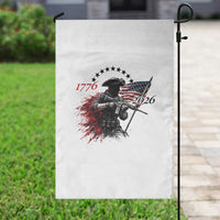 250 Years Anniversary Yankee Spirit Garden Flag 1776 2026 Patriotic Tactical Minuteman Independence Day 4th July US Flag