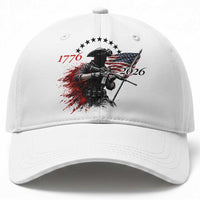 250 Years Anniversary Yankee Spirit Baseball Cap 1776 2026 Patriotic Tactical Minuteman Independence Day 4th July US Flag