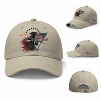 250 Years Anniversary Yankee Spirit Baseball Cap 1776 2026 Patriotic Tactical Minuteman Independence Day 4th July US Flag