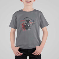 250 Years Anniversary Yankee Spirit T Shirt For Kid 1776 2026 Patriotic Tactical Minuteman Independence Day 4th July US Flag
