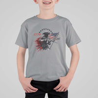 250 Years Anniversary Yankee Spirit T Shirt For Kid 1776 2026 Patriotic Tactical Minuteman Independence Day 4th July US Flag
