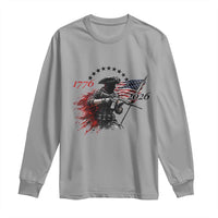 250 Years Anniversary Yankee Spirit Long Sleeve Shirt 1776 2026 Patriotic Tactical Minuteman Independence Day 4th July US Flag