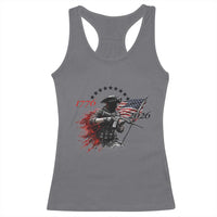 250 Years Anniversary Yankee Spirit Racerback Tank Top 1776 2026 Patriotic Tactical Minuteman Independence Day 4th July US Flag