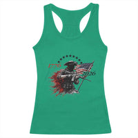 250 Years Anniversary Yankee Spirit Racerback Tank Top 1776 2026 Patriotic Tactical Minuteman Independence Day 4th July US Flag
