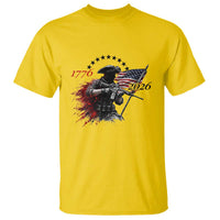 250 Years Anniversary Yankee Spirit T Shirt 1776 2026 Patriotic Tactical Minuteman Independence Day 4th July US Flag