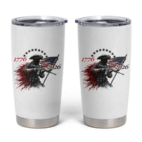 250 Years Anniversary Yankee Spirit Tumbler Cup 1776 2026 Patriotic Tactical Minuteman Independence Day 4th July US Flag