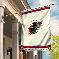 250 Years Anniversary Yankee Spirit Garden Flag 1776 2026 Patriotic Tactical Minuteman Independence Day 4th July US Flag