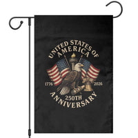 USA 250th Anniversary Garden Flag Vintage Eagle US Flag Independence Day 4th July Patriotic