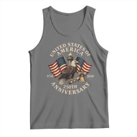 USA 250th Anniversary Tank Top Vintage Eagle US Flag Independence Day 4th July Patriotic