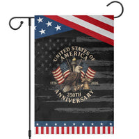 USA 250th Anniversary Garden Flag Vintage Eagle US Flag Independence Day 4th July Patriotic