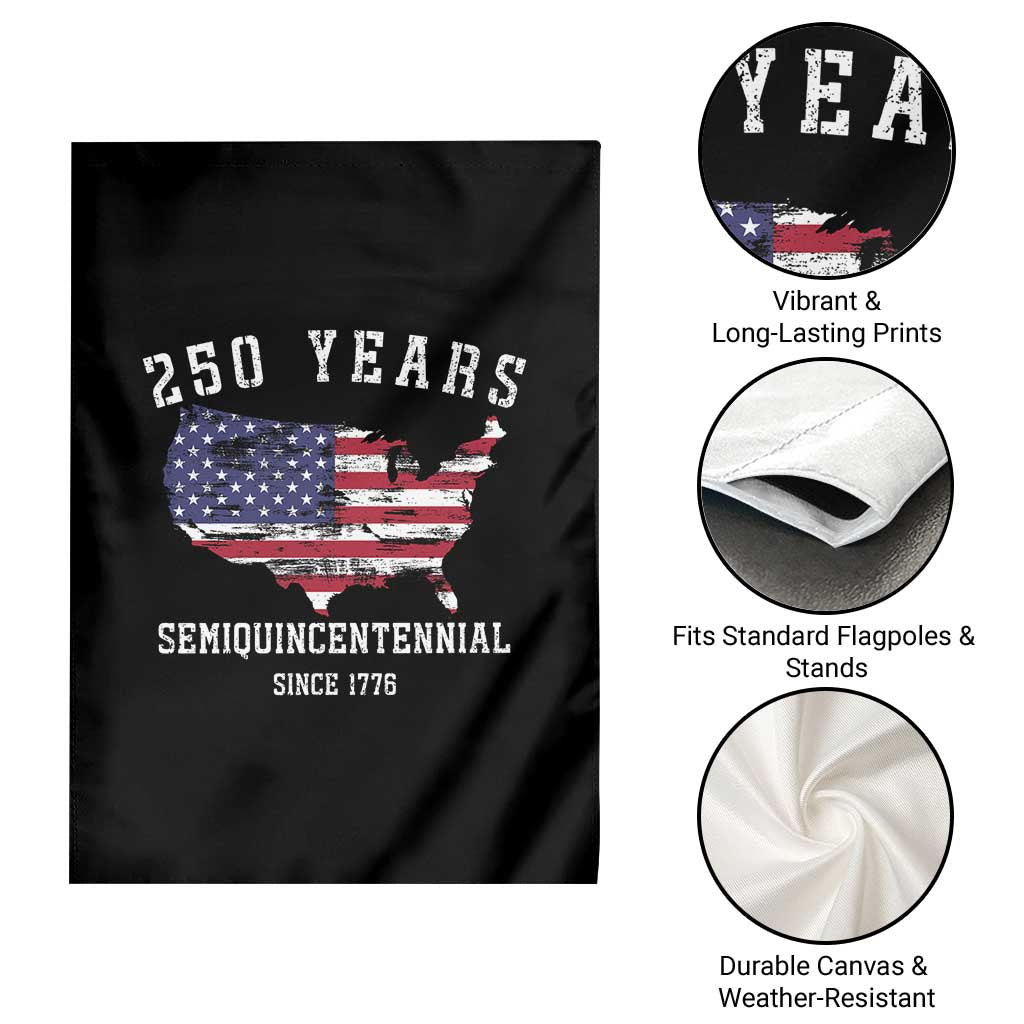 USA 250th Anniversary Garden Flag United States Semiquincentennial 1776 2026 Patriotic Independence Day