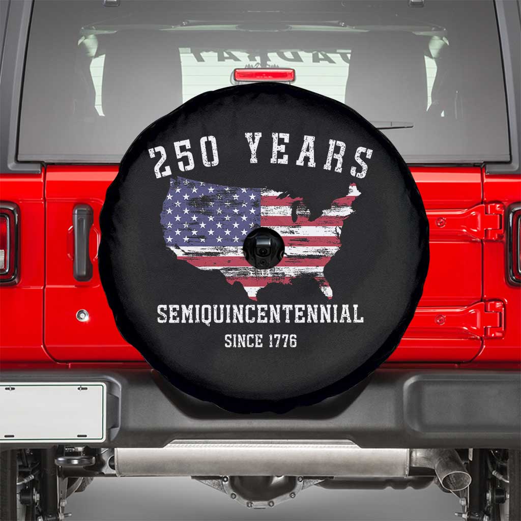 USA 250th Anniversary Spare Tire Cover United States Semiquincentennial 1776 2026 Patriotic Independence Day