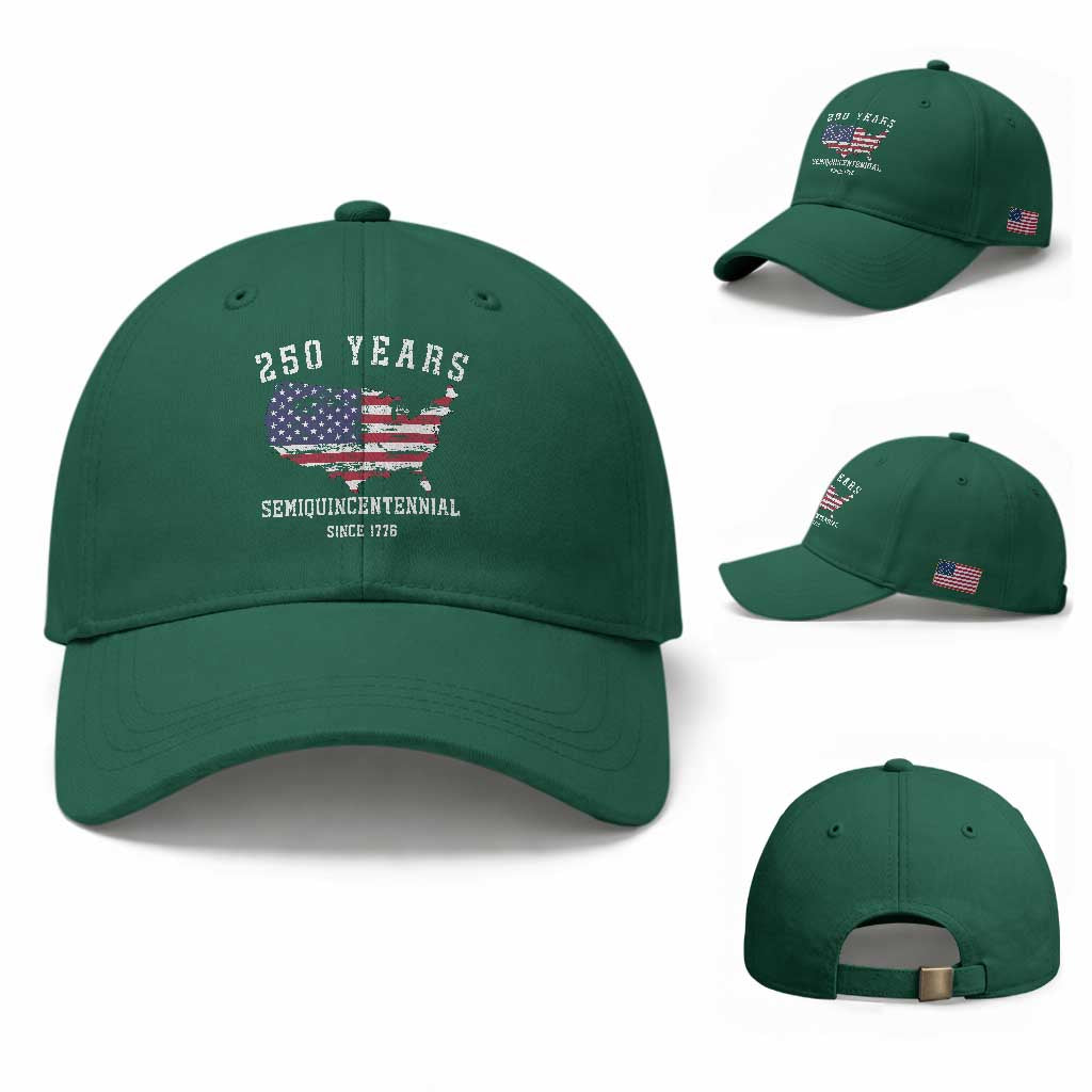 USA 250th Anniversary Baseball Cap United States Semiquincentennial 1776 2026 Patriotic Independence Day